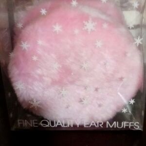 PINK ADJUSTABLE ALL AGES EAR MUFFS NWOT